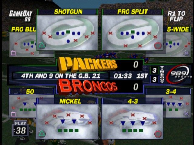 NFL GameDay [Long Box] screenshot 5 for Playstation
